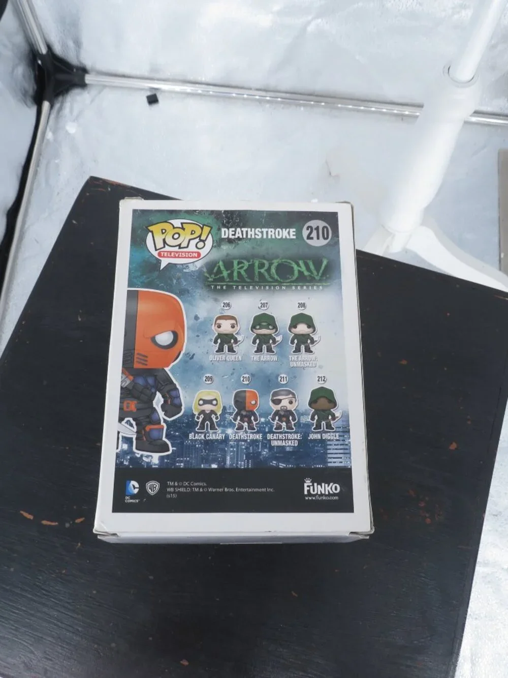 Funko Pop Arrow Deathstroke 210 DC Comics Television Vinyl Figure Orange Black